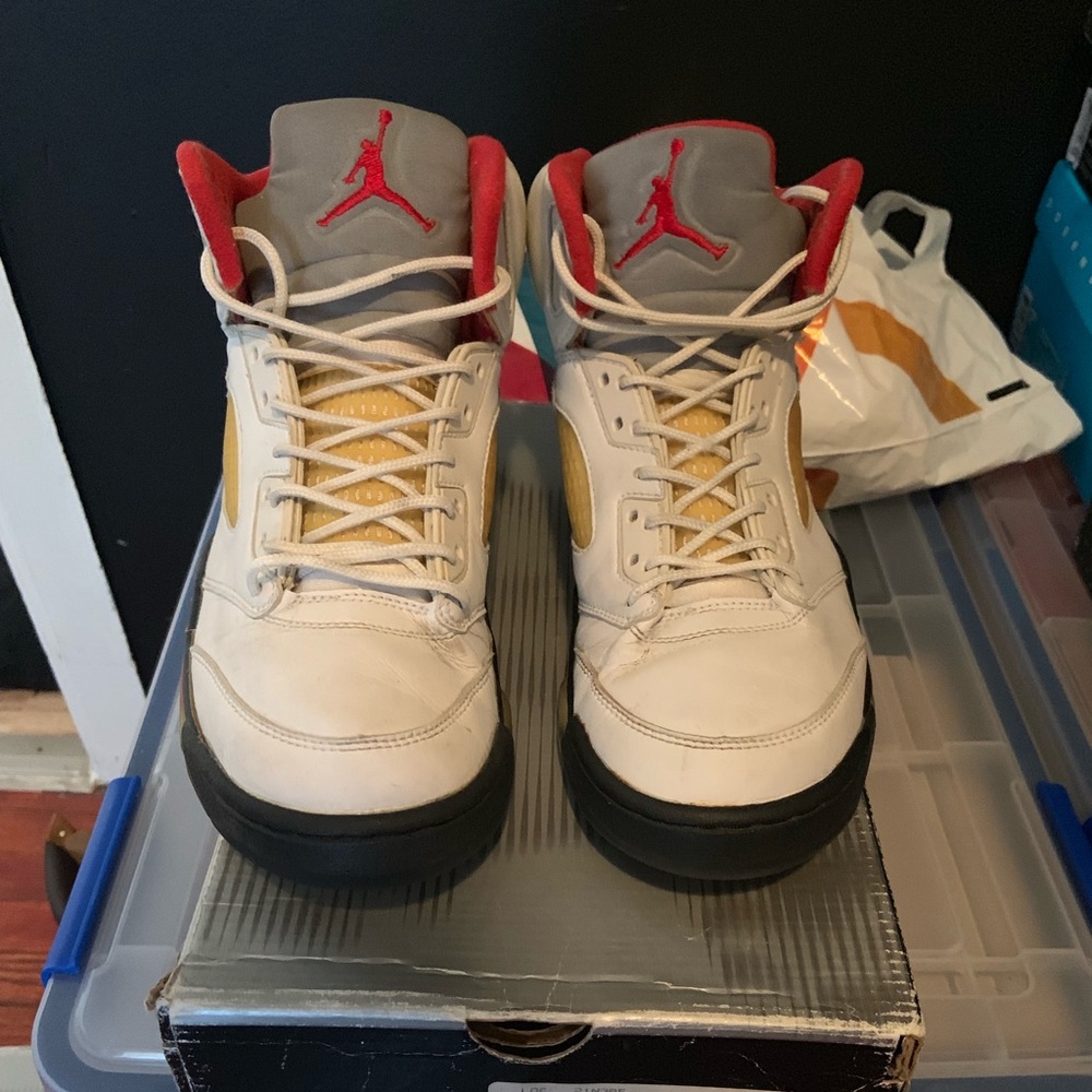 Nike Air Jordan Fire Red 5 Size 8.5 OG